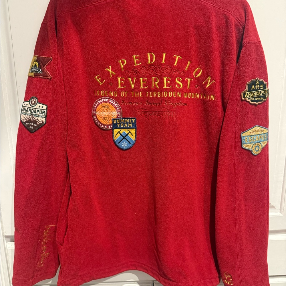 Red Expedition Everest Fleece Jacket